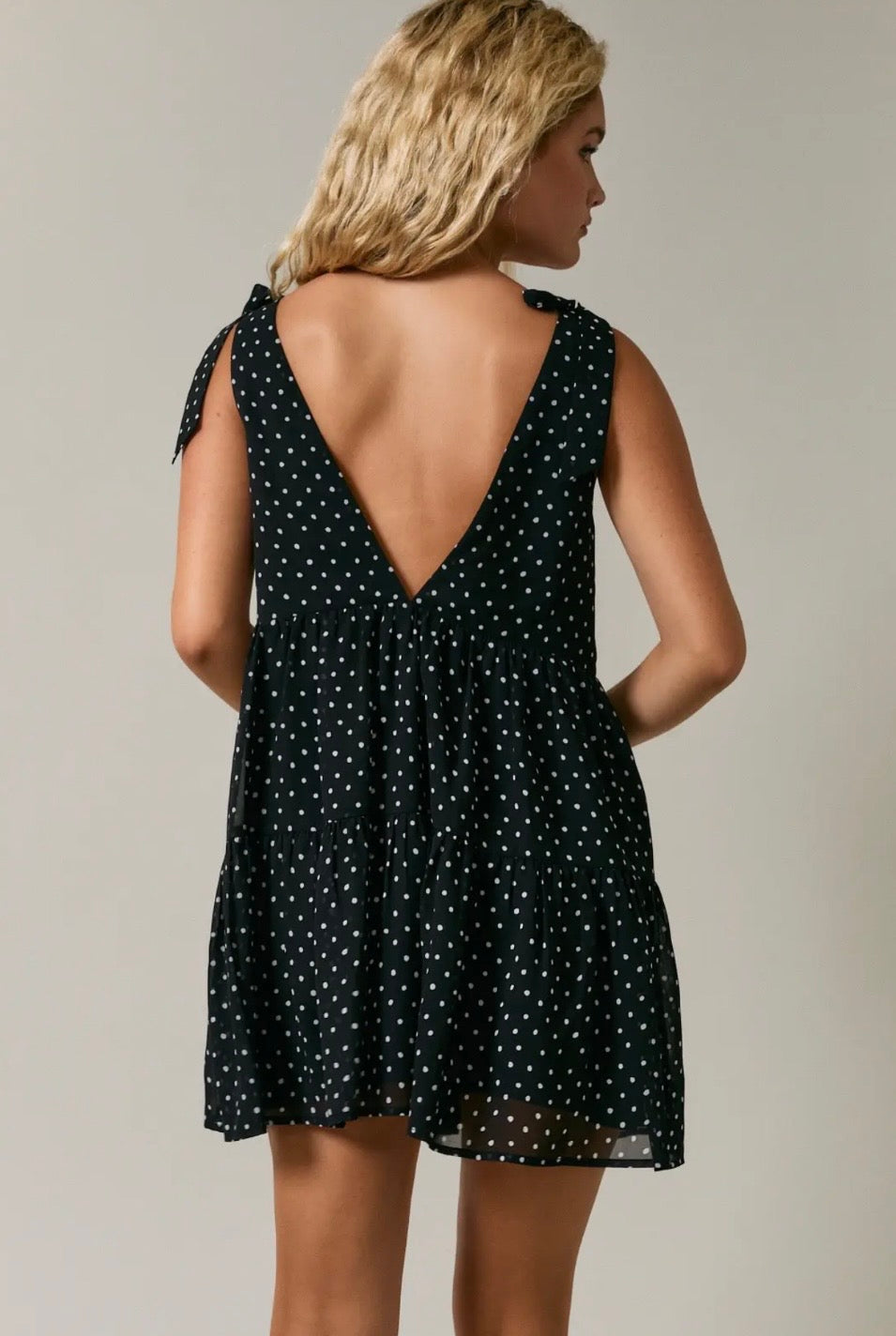 Polka Dot Mini Dress