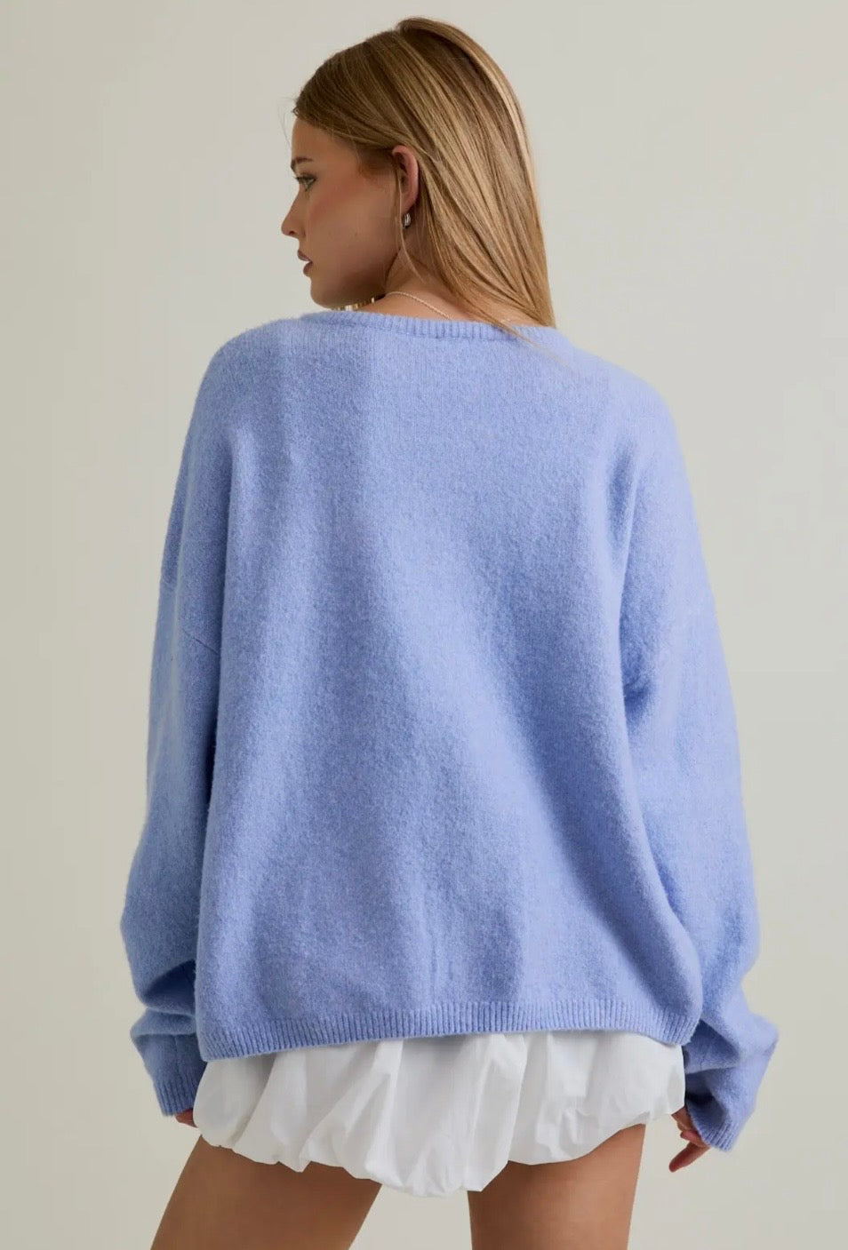 Light Blue Cardigan
