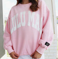 Lulu Mac Light Pink/White Sweater