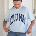 Lulu Mac Chambray Polka Dot Tee